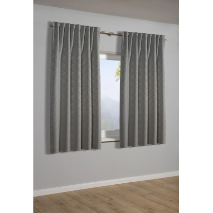 Készfüggöny ezüstszürke 135 cm x 175 cm Készfüggöny ezüstszürke 135 cm x 175 cm