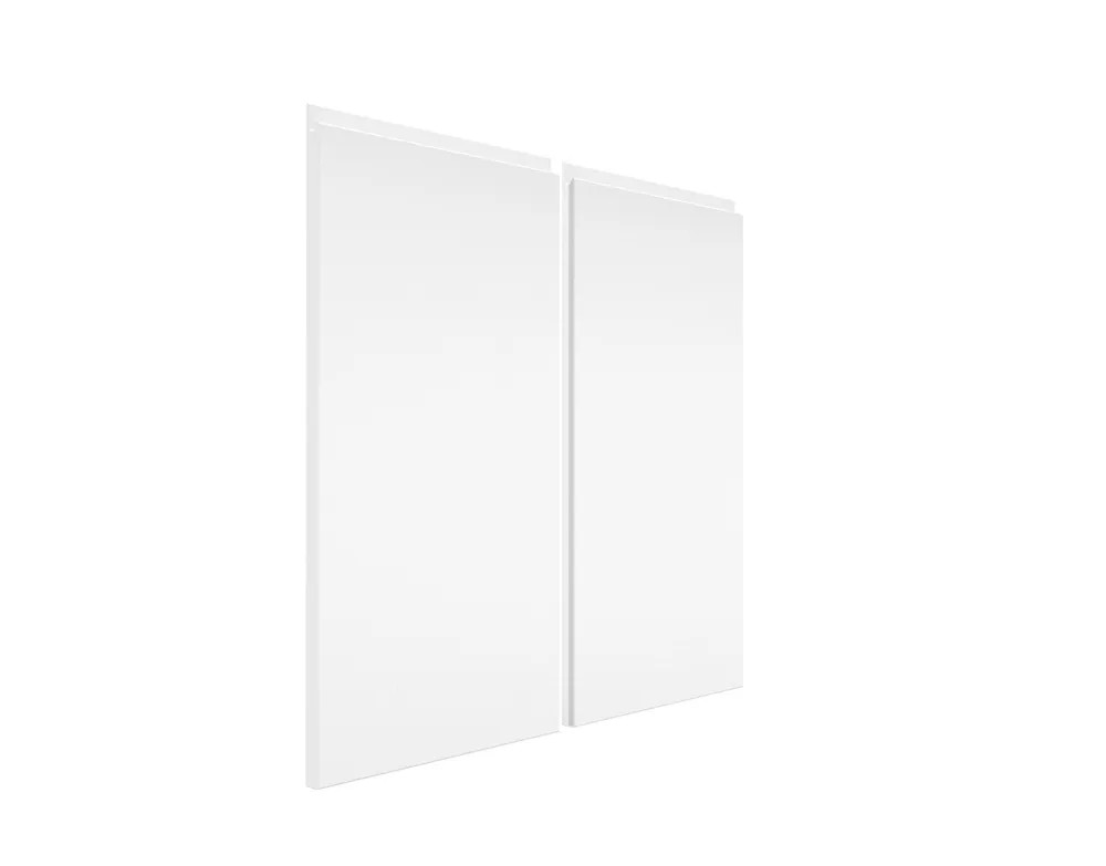 Verona előlapszett 71 cm x 32 + 71 cm x 34 cm matt fehér Verona előlapszett 71 cm x 32 + 71 cm x 34 cm matt fehér