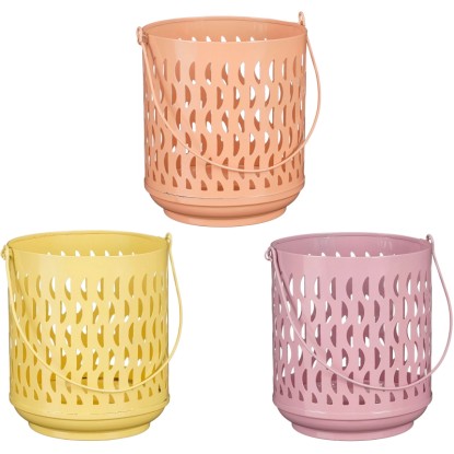 Mica Decorations mécsestartó halvány rózsaszín lila sárga 15 cm átmérő többféle Mica Decorations mécsestartó halvány rózsaszín lila sárga 15 cm átmérő többféle