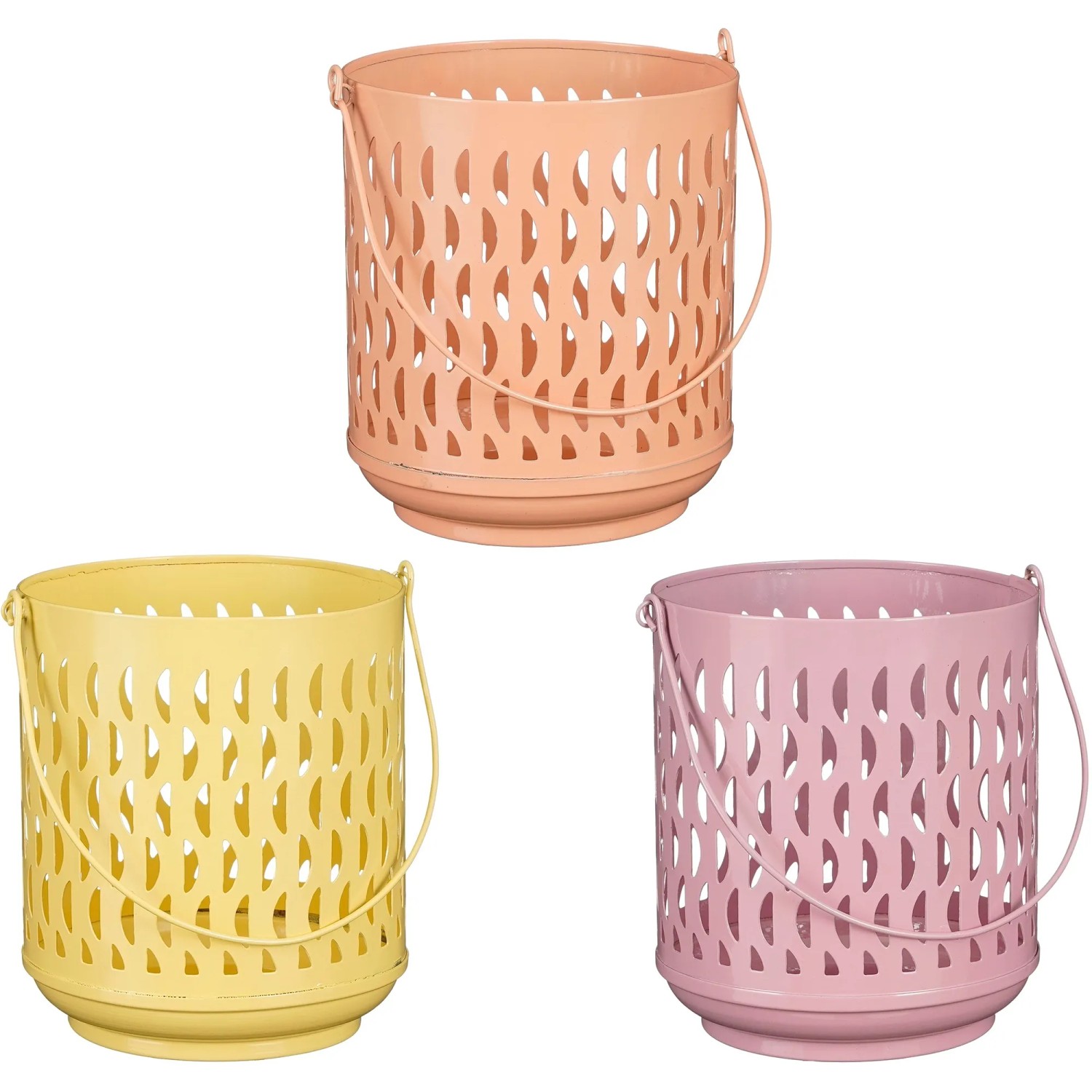 Mica Decorations mécsestartó halvány rózsaszín lila sárga 15 cm átmérő többféle Mica Decorations mécsestartó halvány rózsaszín lila sárga 15 cm átmérő többféle