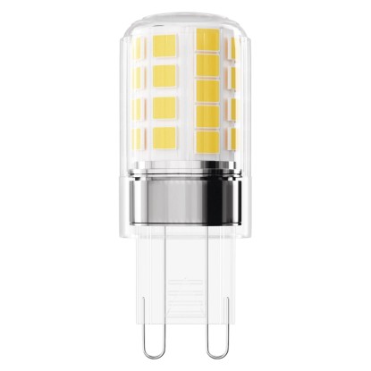 EMOS LED izzó Classic JC / G9 / 4,2 W (40 W) / 470 lm / Meleg fehér /2 db/csomag EMOS LED izzó Classic JC / G9 / 4,2 W (40 W) / 470 lm / Meleg fehér /2 db/csomag