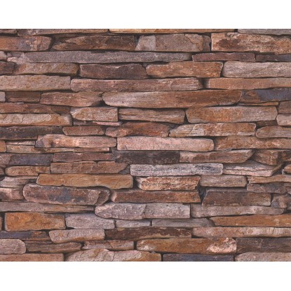 AS-Creation tapéta 9142-17 gyapjúrostos kőmintás vörös FSC® AS-Creation tapéta 9142-17 gyapjúrostos kőmintás vörös FSC®