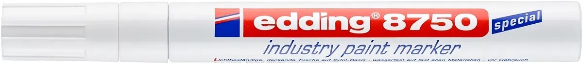 Edding 8750 lakkmarker ipari fehér Edding 8750 lakkmarker ipari fehér