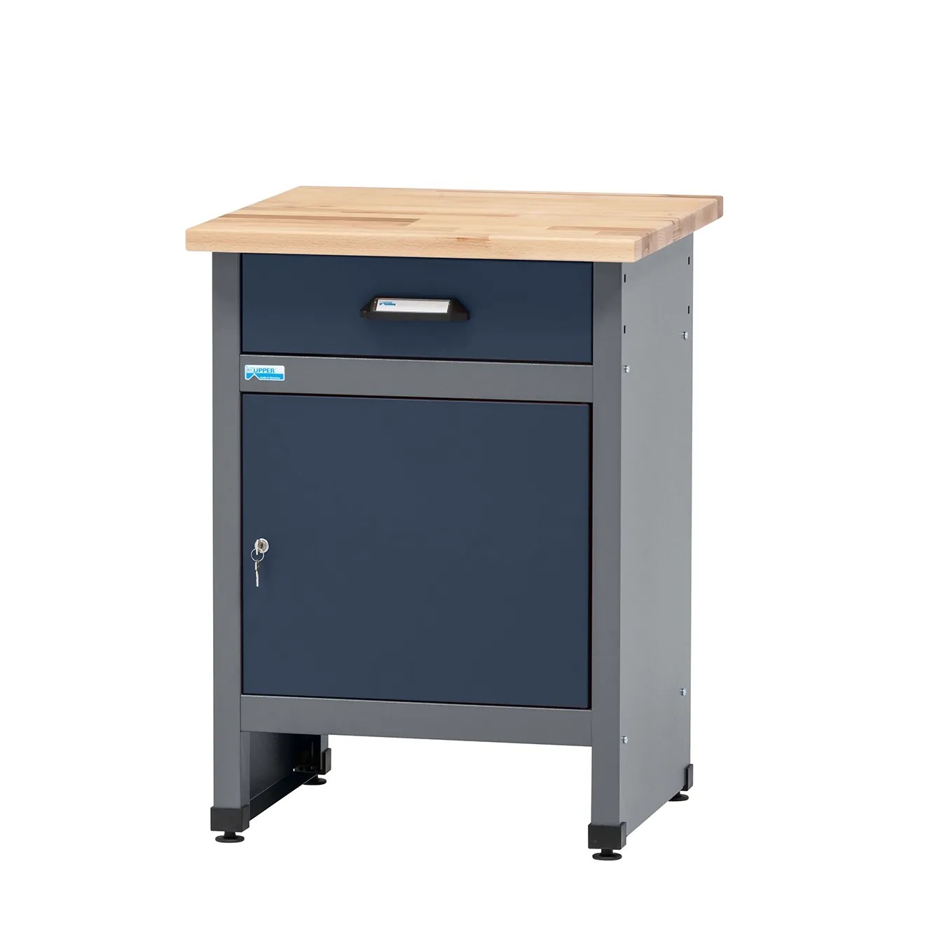 Küpper munkapad egyajtós 1 fiókkal 84 cm x 60 cm x 60 cm sötétkék Küpper munkapad egyajtós 1 fiókkal 84 cm x 60 cm x 60 cm sötétkék