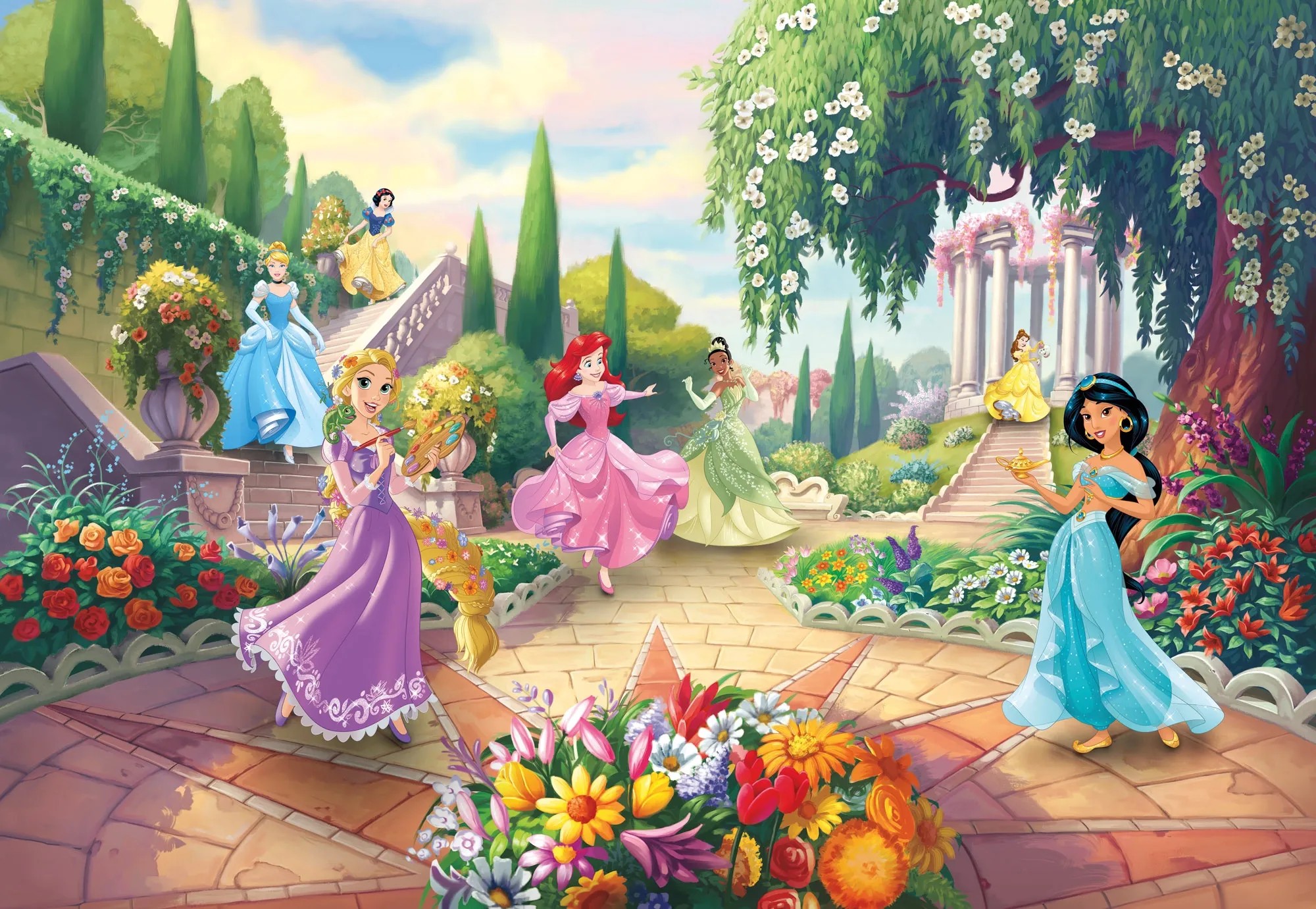 Komar fotótapéta Princess Park 368 cm x 254 cm Komar fotótapéta Princess Park 368 cm x 254 cm