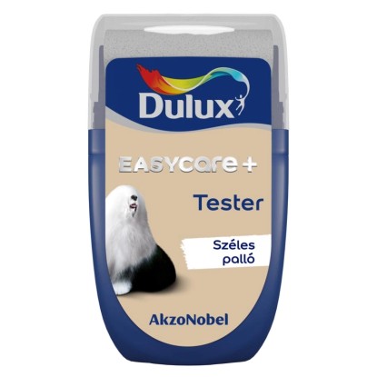 Dulux Easycare+ TESTER foltálló kopásbiztos beltéri falfesték Széles palló 30 ml Dulux Easycare+ TESTER foltálló kopásbiztos beltéri falfesték Széles palló 30 ml