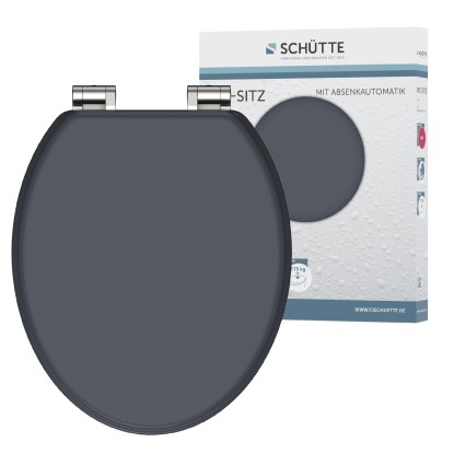 Eisl WC-ülőke antracit Holzkern leeresztő automatikával Eisl WC-ülőke antracit Holzkern leeresztő automatikával