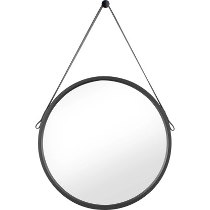 Tükör kerek 50 cm fekete Tükör kerek 50 cm fekete