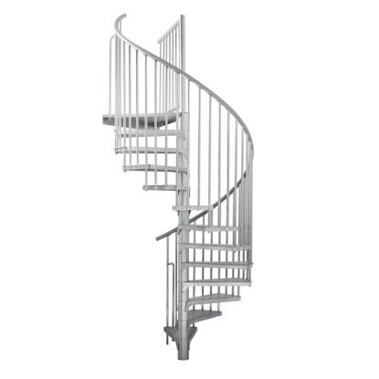 Minka Rondo Zink Smart 120 cm-es kültéri csigalépcső, horganyzott, korláttal. Minka Rondo Zink Smart 120 cm-es kültéri csigalépcső, horganyzott, korláttal.