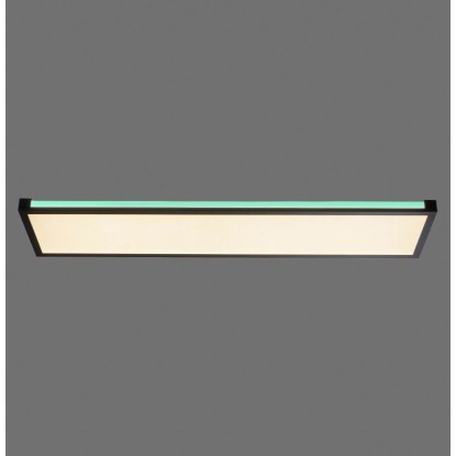 Just Light. Mario LED-es mennyezeti lámpa fekete 100 cm x 25 cm CCT/ RGB Just Light. Mario LED-es mennyezeti lámpa fekete 100 cm x 25 cm CCT/ RGB