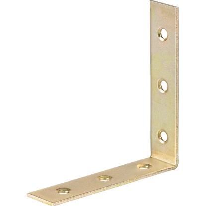 Székszegletvas sárga horganyzott 80 mm x 80 mm x 18 mm Székszegletvas sárga horganyzott 80 mm x 80 mm x 18 mm