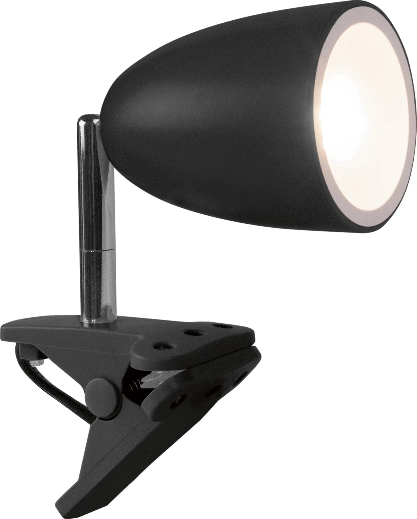 OBI Vidorni LED-es csiptetős lámpa 16 cm fekete OBI Vidorni LED-es csiptetős lámpa 16 cm fekete