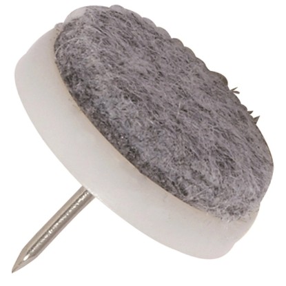 Filckorong szeggel átmérő 28 mm 4 darab fehér Filckorong szeggel átmérő 28 mm 4 darab fehér