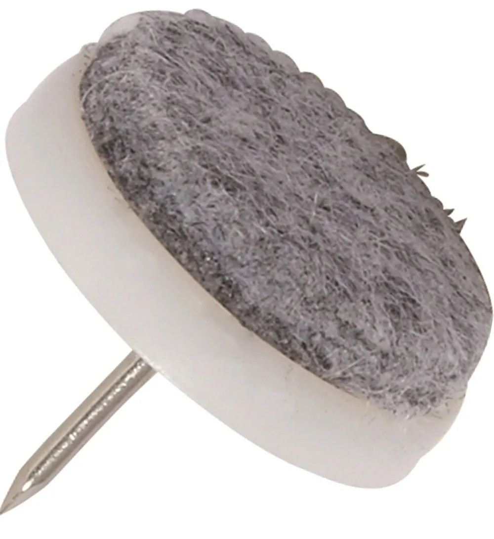 Filckorong szeggel átmérő 28 mm 4 darab fehér Filckorong szeggel átmérő 28 mm 4 darab fehér