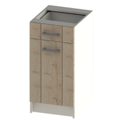 Alsó konyhaszekrény 40 cm széles Goya D40 Alsó konyhaszekrény 40 cm széles Goya D40