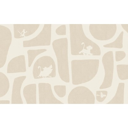 Komar nemszőtt fotótapéta Disney The Lion King Animals And Shapes bézs Komar nemszőtt fotótapéta Disney The Lion King Animals And Shapes bézs