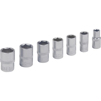 Dugókulcskészlet hatlapfejű 7 részes 1/4" Dugókulcskészlet hatlapfejű 7 részes 1/4"