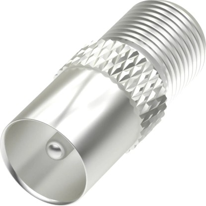 Hama antenna adapter SAT F-csatlakozó/koax dugó, ezüst fém ház. Hama antenna adapter SAT F-csatlakozó/koax dugó, ezüst fém ház.