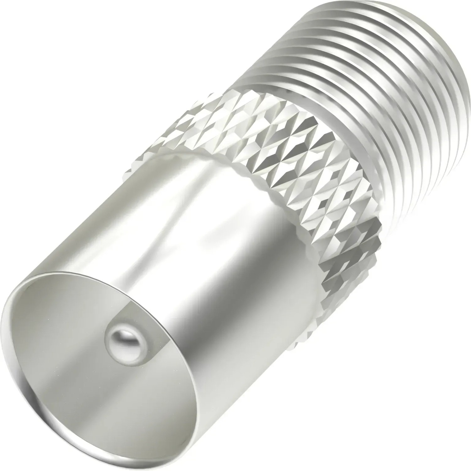 Hama antenna adapter SAT F-csatlakozó/koax dugó, ezüst fém ház. Hama antenna adapter SAT F-csatlakozó/koax dugó, ezüst fém ház.