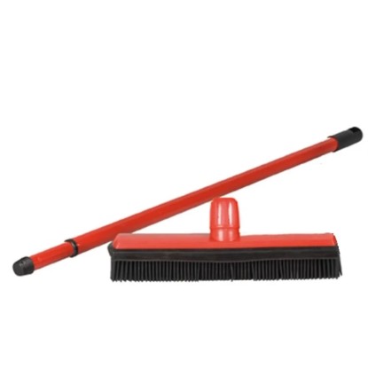 Gumiszőrű partvis teleszkópnyéllel 130 cm Gumiszőrű partvis teleszkópnyéllel 130 cm