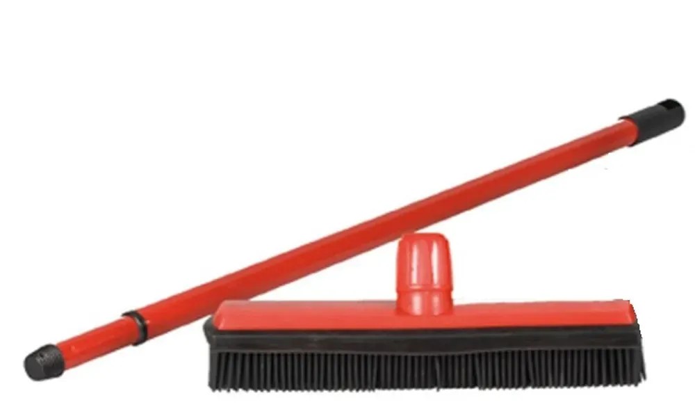 Gumiszőrű partvis teleszkópnyéllel 130 cm Gumiszőrű partvis teleszkópnyéllel 130 cm