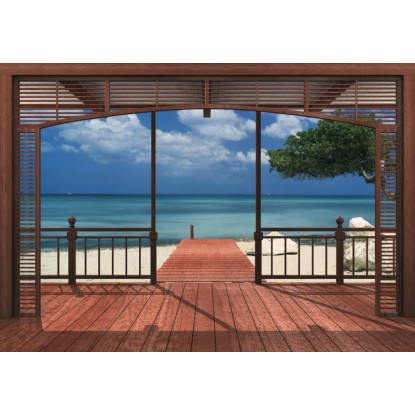 Komar fotótapéta El Paradiso 388 cm x 270 cm FSC Komar fotótapéta El Paradiso 388 cm x 270 cm FSC
