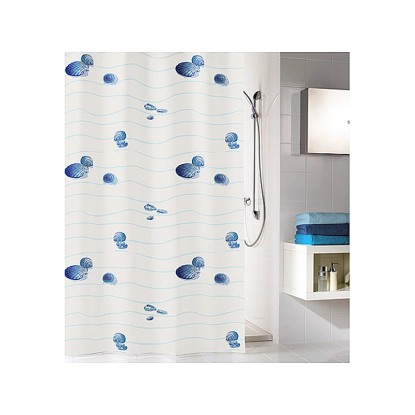 Kleine Wolke Miami zuhanyfüggöny kék 180 cm x 200 cm Kleine Wolke Miami zuhanyfüggöny kék 180 cm x 200 cm