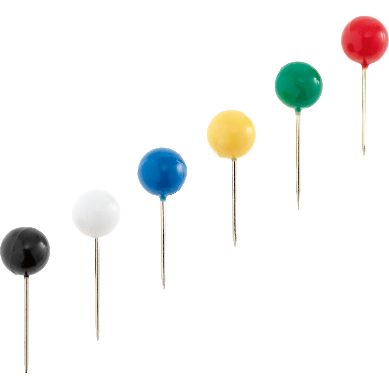 LUX gombostű 6 mm x 15 mm többszínű 200 darab LUX gombostű 6 mm x 15 mm többszínű 200 darab