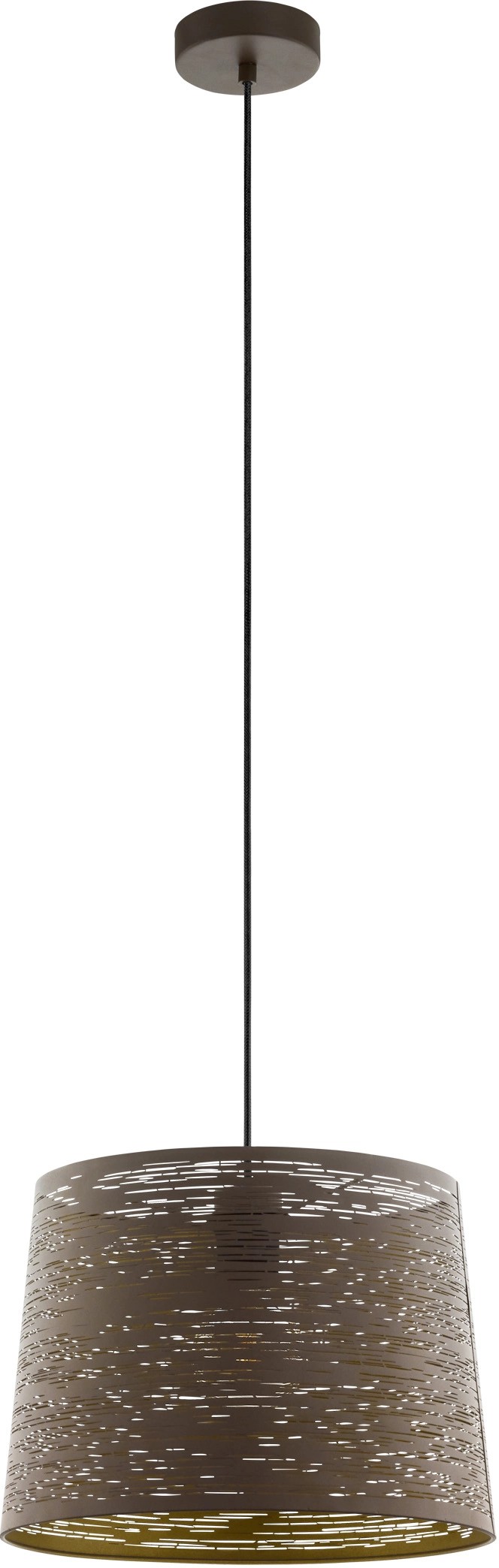 Eglo Segezia függőlámpa egy izzós 35 cm átmérő mokka-arany Eglo Segezia függőlámpa egy izzós 35 cm átmérő mokka-arany