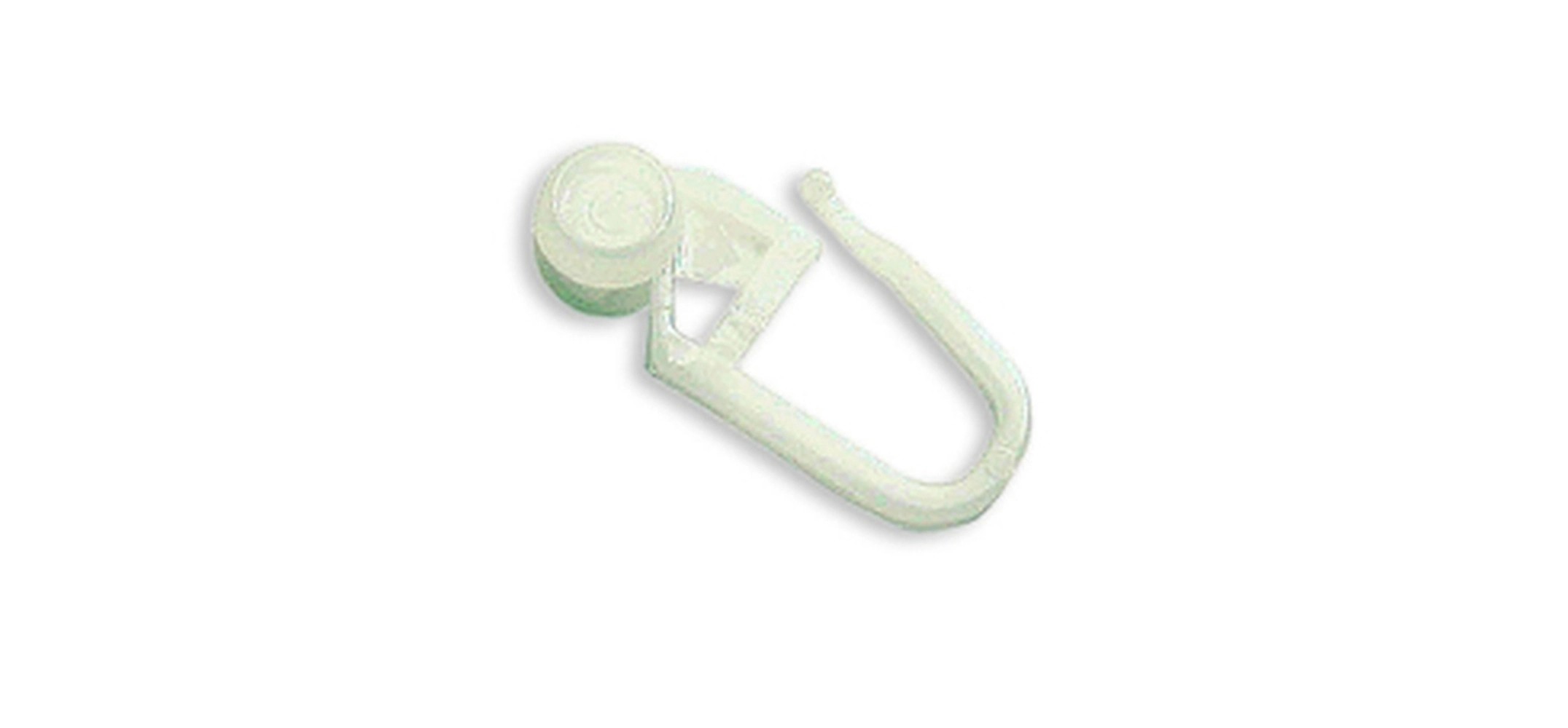 Gardinia függönykarikák, fehér, 100 db Gardinia függönykarikák, fehér, 100 db