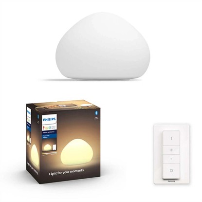 Philips Hue White Ambiance Wellner LED asztali lámpa fehér Philips Hue White Ambiance Wellner LED asztali lámpa fehér