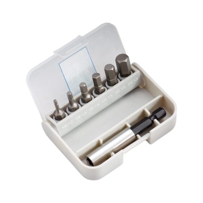 LUX-TOOLS hatszögkulcs bitkészlet 7 részes LUX-TOOLS hatszögkulcs bitkészlet 7 részes