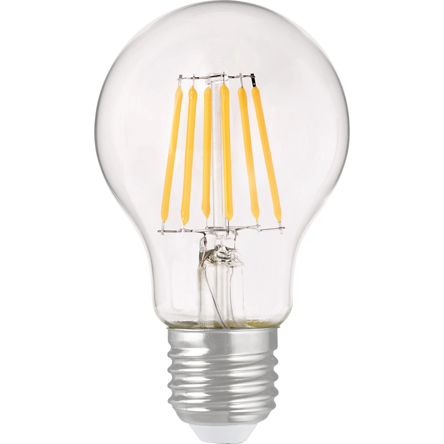 OBI LED-szálas fényforrás EEC: A++ villanykörte alakú E27 / 6 W (806 lm) mel OBI LED-szálas fényforrás EEC: A++ villanykörte alakú E27 / 6 W (806 lm) mel