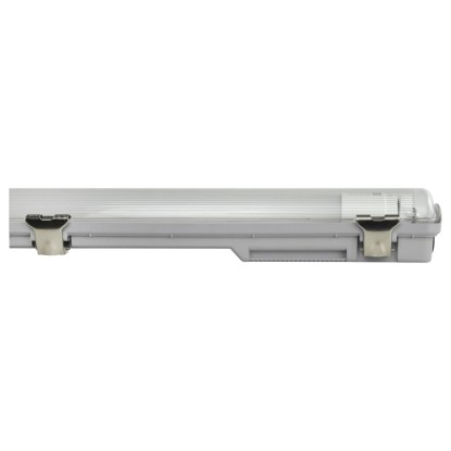 Szürke E2 Elektro LED nedvességálló lámpatest Classic-Power S, 9W, fürdőszobába és pincébe. Szürke E2 Elektro LED nedvességálló lámpatest Classic-Power S, 9W, fürdőszobába és pincébe.