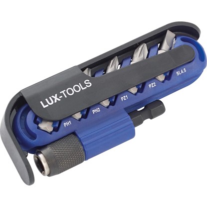 LUX-TOOLS bitkészlet 11 részes LUX-TOOLS bitkészlet 11 részes