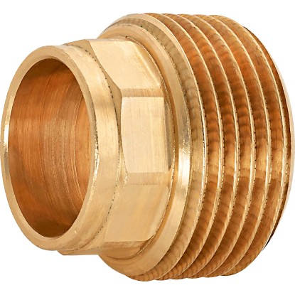 OBI forrasztható menetes közcsavar 22 mm x 33,3 mm (R 1) vörösöntvény OBI forrasztható menetes közcsavar 22 mm x 33,3 mm (R 1) vörösöntvény