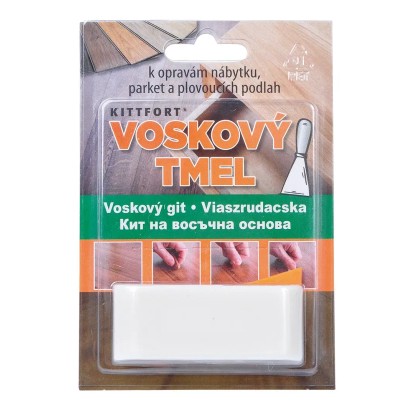 Kittfort viaszos gitt fafelületek, parketta és bútorok javításához. Kittfort viaszos gitt fafelületek, parketta és bútorok javításához.