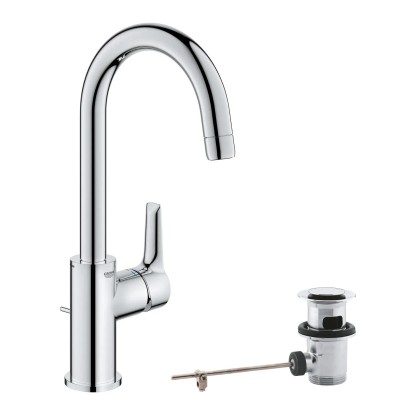 Grohe QuickFix Start Alira egykaros mosdó csaptelep króm L - es méret Grohe QuickFix Start Alira egykaros mosdó csaptelep króm L - es méret