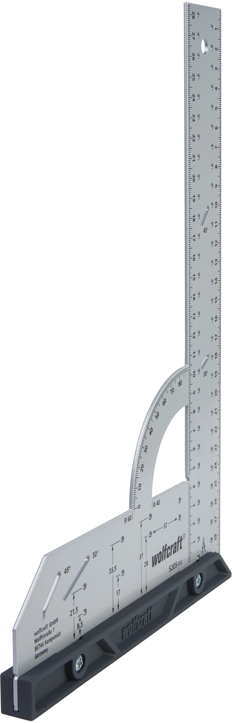 Wolfcraft univerzális szögmérő 200 mm x 300 mm Wolfcraft univerzális szögmérő 200 mm x 300 mm