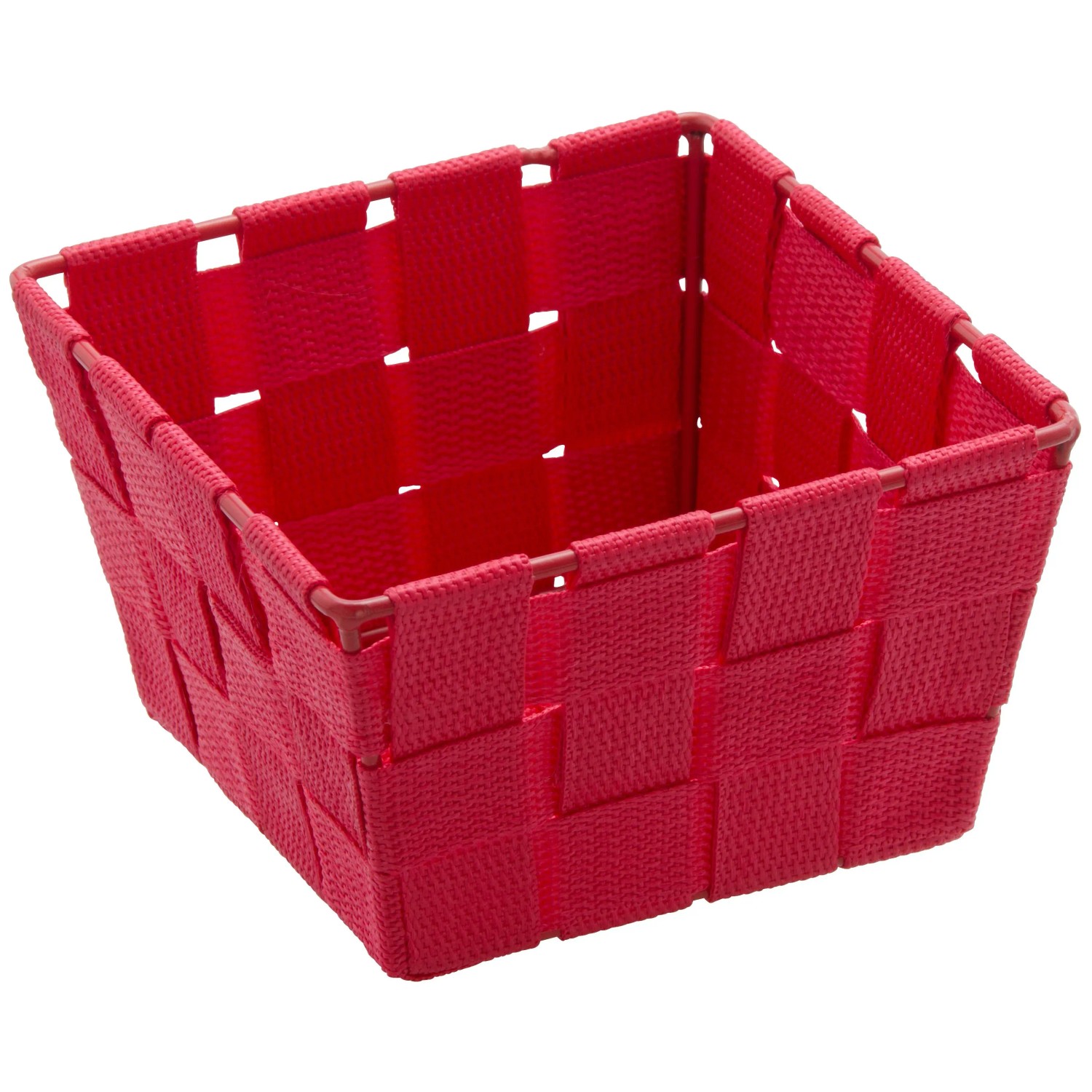 Wenko Adria Mini Square tárolókosár 9 cm x 14 cm x 14 cm piros Wenko Adria Mini Square tárolókosár 9 cm x 14 cm x 14 cm piros