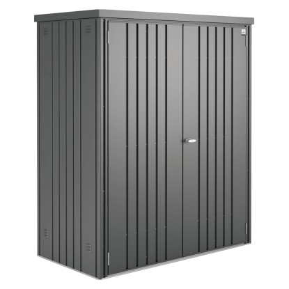 Biohort szerszámtároló szekrény 150 sötétszürke-metál sz x mé: 155 cm x 83 cm Biohort szerszámtároló szekrény 150 sötétszürke-metál sz x mé: 155 cm x 83 cm