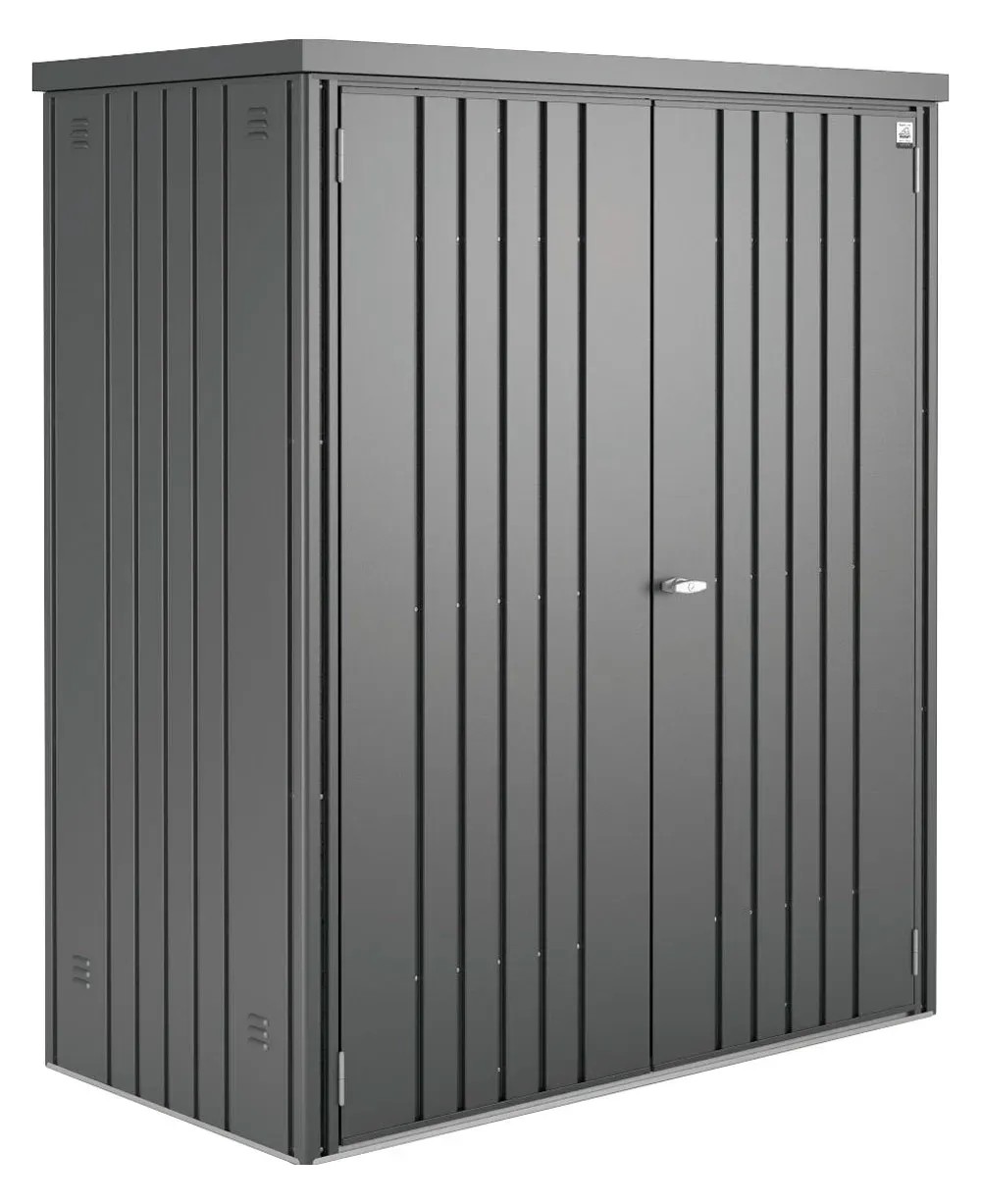 Biohort szerszámtároló szekrény 150 sötétszürke-metál sz x mé: 155 cm x 83 cm Biohort szerszámtároló szekrény 150 sötétszürke-metál sz x mé: 155 cm x 83 cm