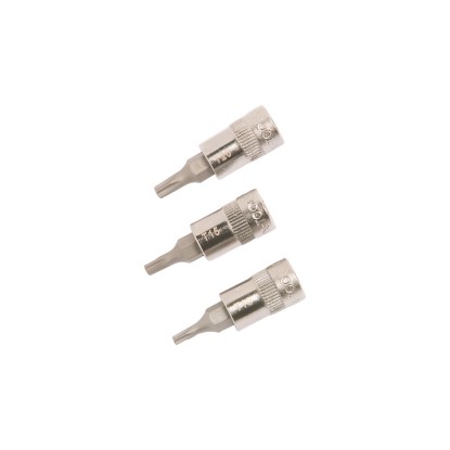 LUX Comfort dugókulcs készlet, 3 részes, T10, T15, T20 LUX Comfort dugókulcs készlet, 3 részes, T10, T15, T20