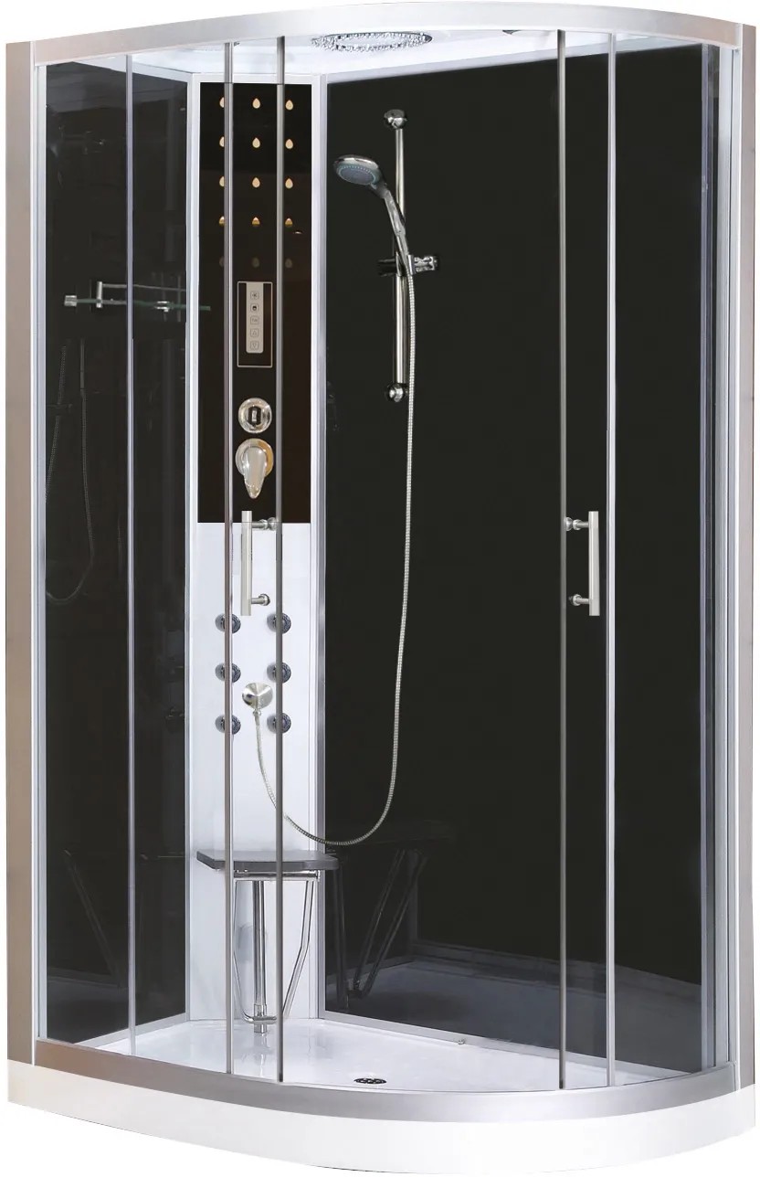 Vario hidromasszázs zuhanykabin balos kivitel Vario hidromasszázs zuhanykabin balos kivitel