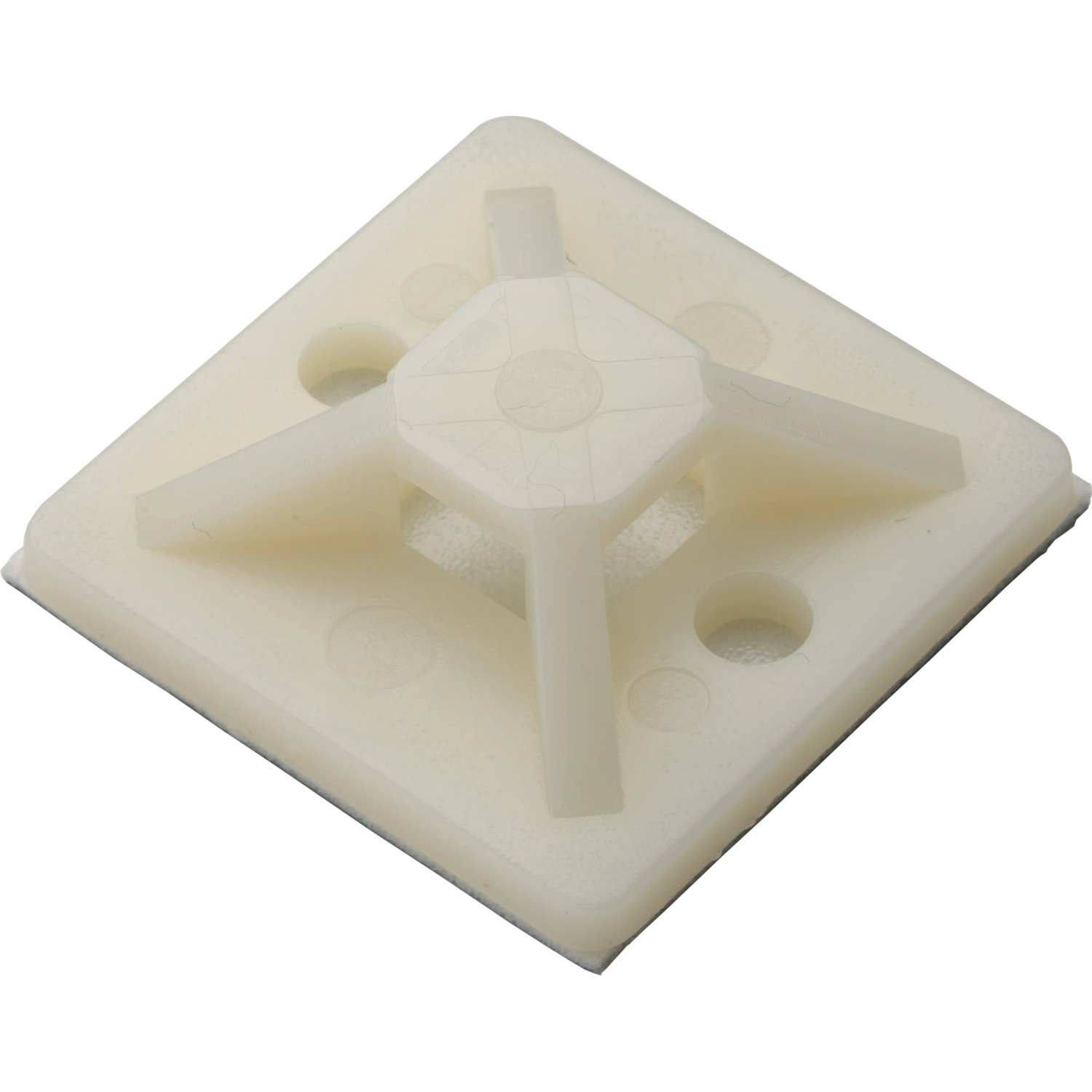 OBI öntapadós kábeltartó, 3 cm x 3 cm, fehér, 20 darab OBI öntapadós kábeltartó, 3 cm x 3 cm, fehér, 20 darab