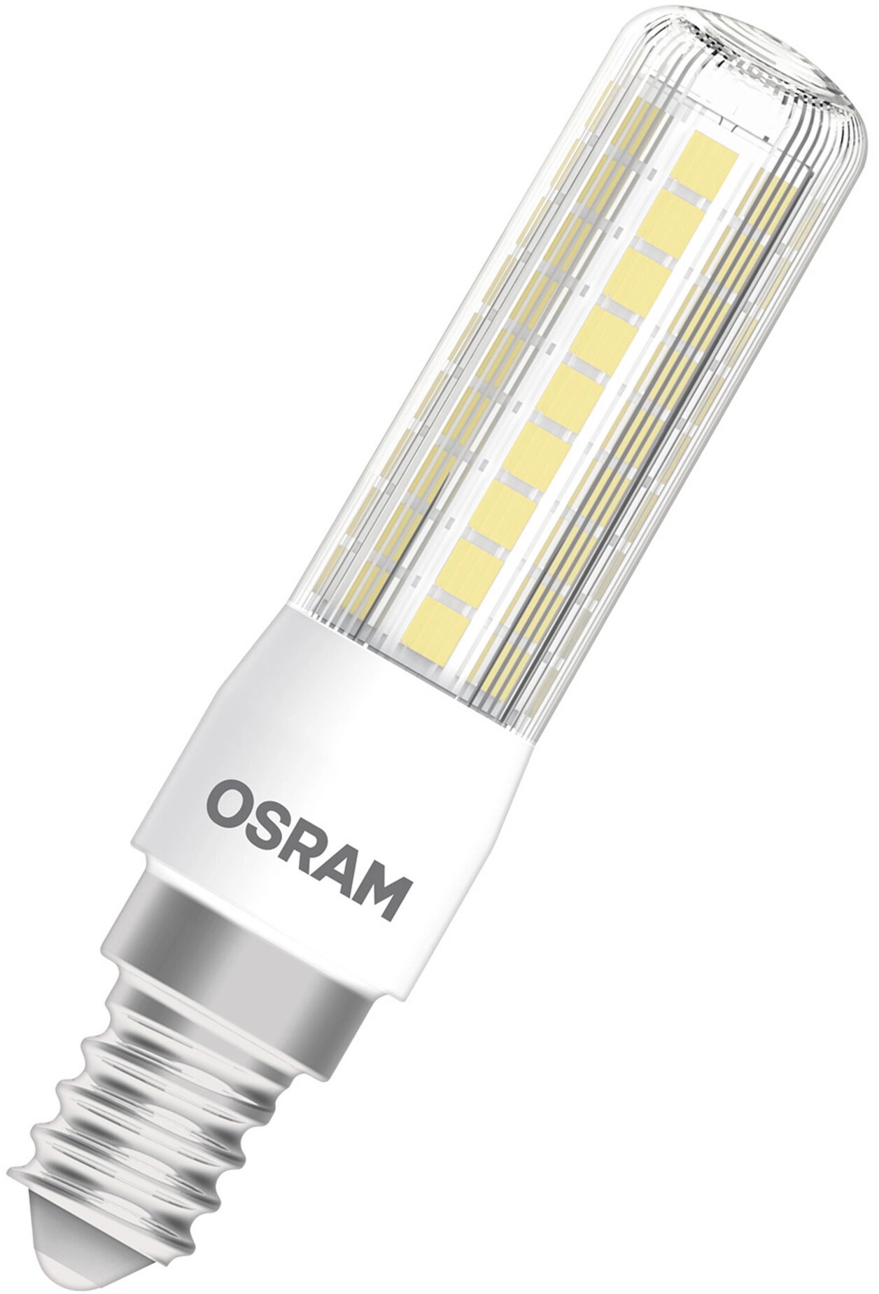 Classic Osram LED-lámpa T alakú átlátszó dimm. E14 / 7,5 W (806 lm) melegfehér Classic Osram LED-lámpa T alakú átlátszó dimm. E14 / 7,5 W (806 lm) melegfehér