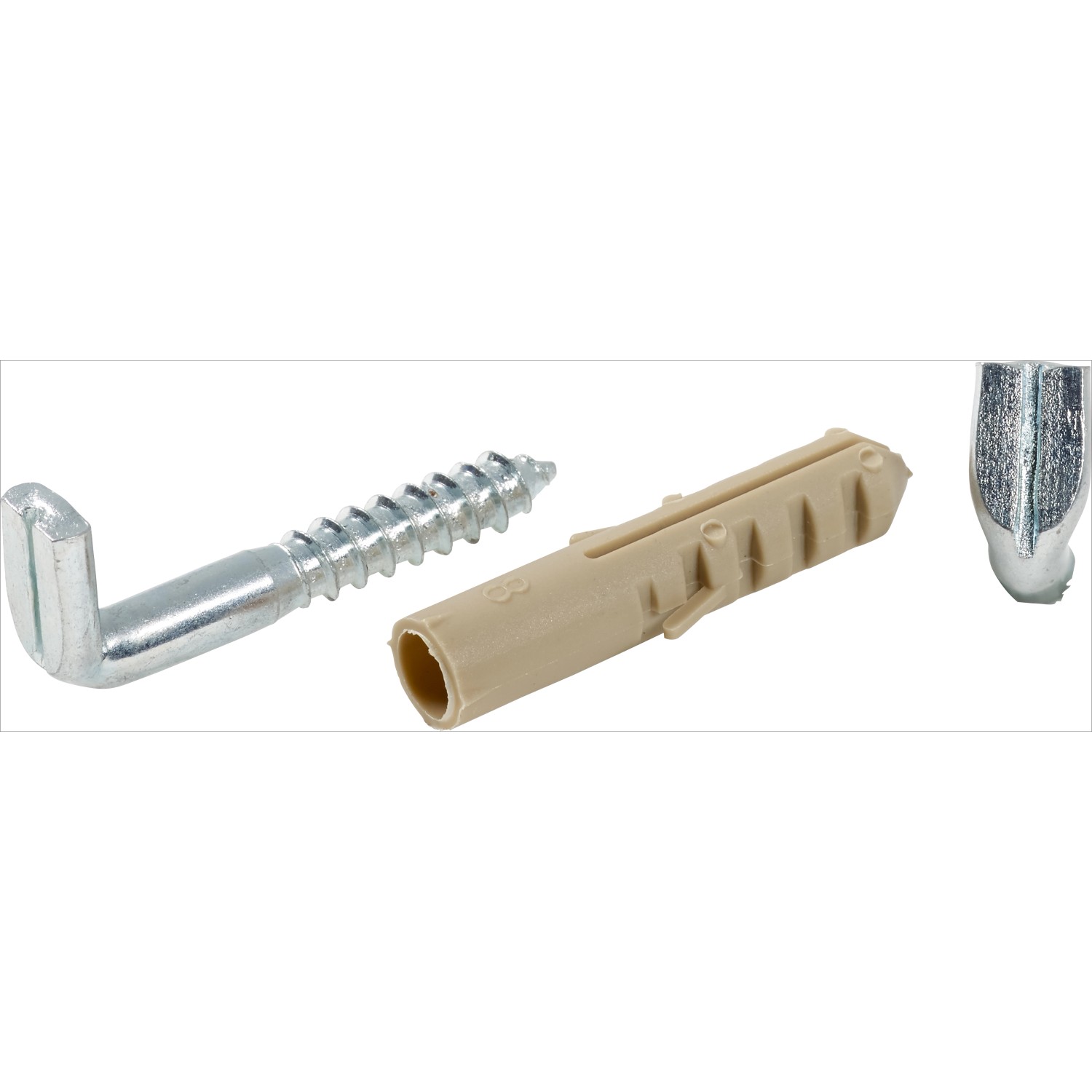 LUX hornyolt kampó 5,2 mm x 40 mm horganyzott 4 darab LUX hornyolt kampó 5,2 mm x 40 mm horganyzott 4 darab