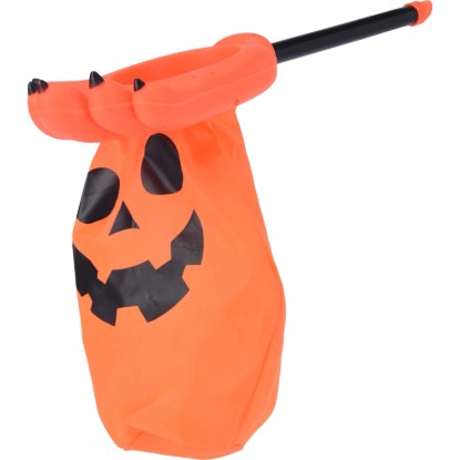 Halloweeni zacskó 38 cm x 14 cm x 5 cm poliészterből és PP-ből Halloweeni zacskó 38 cm x 14 cm x 5 cm poliészterből és PP-ből