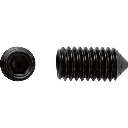 SW4 beállítócsavar fekete horganyzott M5 x 10 mm 8 db SW4 beállítócsavar fekete horganyzott M5 x 10 mm 8 db