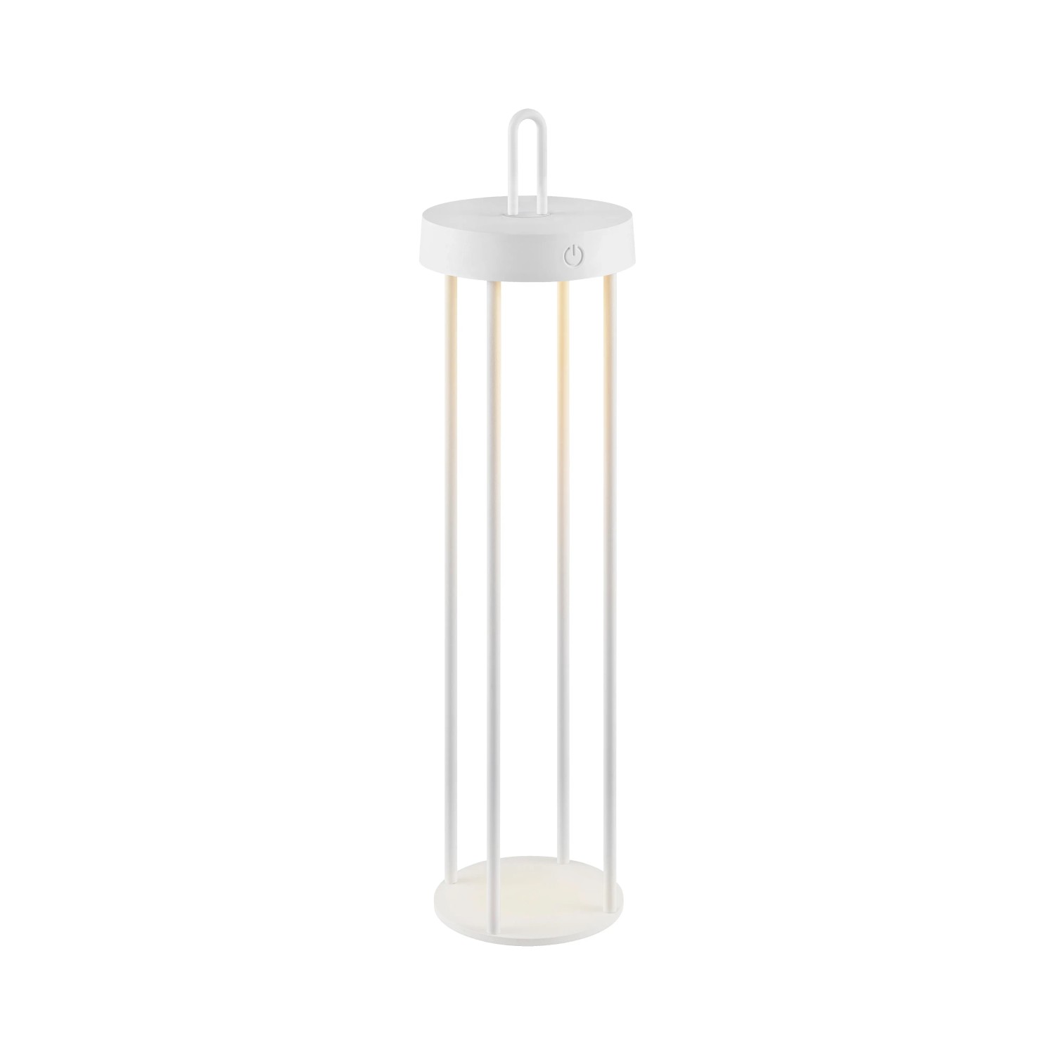 Just Light akkumulátoros LED-es asztali lámpa Anselm fehér 50,4 cm x 12,8 átmérő Just Light akkumulátoros LED-es asztali lámpa Anselm fehér 50,4 cm x 12,8 átmérő